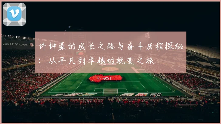 许钟豪的成长之路与奋斗历程探秘：从平凡到卓越的蜕变之旅